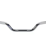 XA13213 Manubrio in Acciaio Cromato D. Mm 22 - L. Mm 744 - A. Mm 173 - Lunghezza Centrale Mm. 124 per Moto Varie Marche e Modelli
